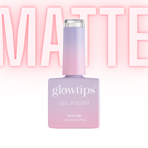 Glowtips Matte No Wipe Top Coat 12ml