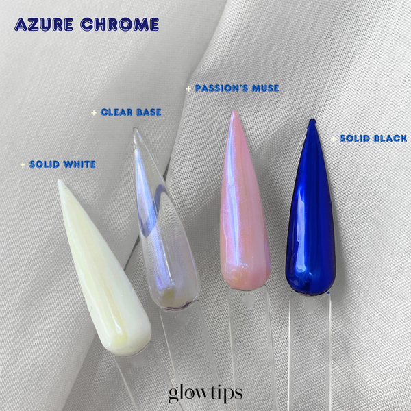 Glowtips Azure Liquid Chrome 5ml