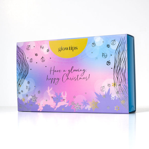 Glowtips Holiday Christmas Box 3PCS Poly Nail Gel