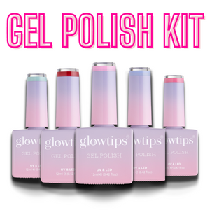 Glowtips 5pcs Gel Polish Bundle Kit